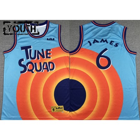 Los Angeles Lakers Trikot LeBron James 6 Nike 2021-2022 Tune Squad Swingman - Kinder